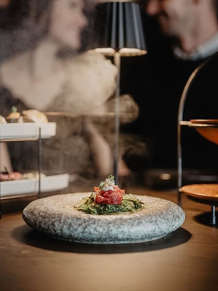 Food Sharing Dinner in unserem Restaurant Medusa