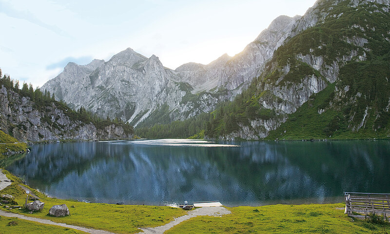 Berglandschaft im Sommer im Salzburger Land