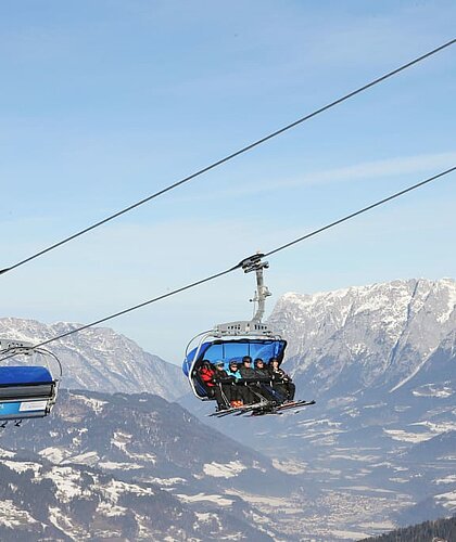 Skifahren im Skigebiet Alpendorf/Sankt Johann - Ski amadé