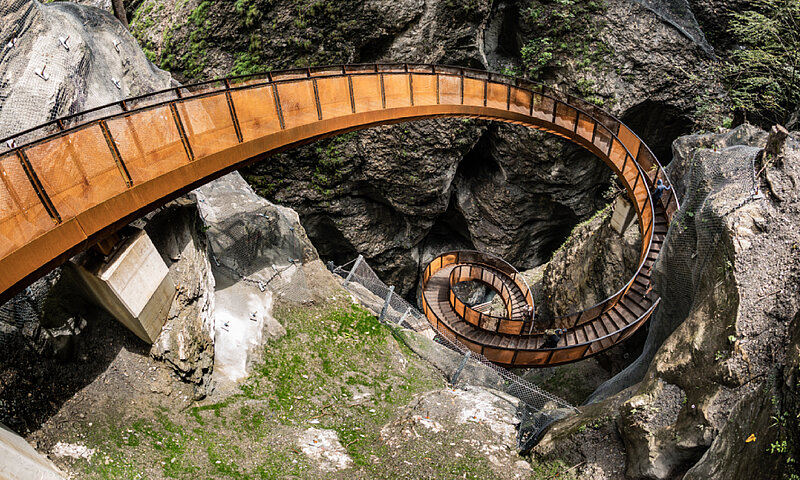Lichtensteinklamm in Alpendorf von St. Johann im Pongau 