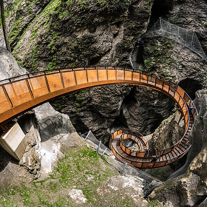 Lichtensteinklamm in Alpendorf von St. Johann im Pongau 